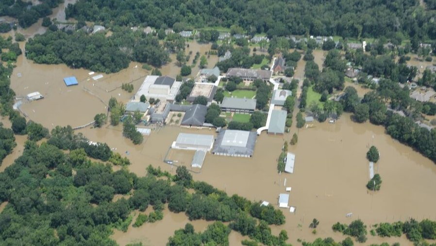Episcopal flood damage