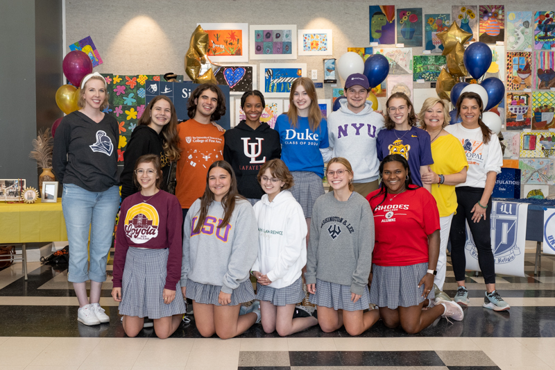 Class of 2022 art signing