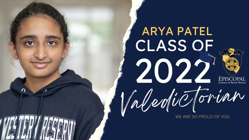 Arya Patel Valedictorian