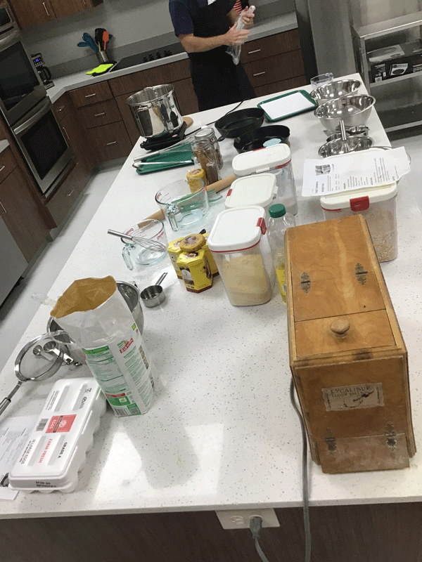 Baking supplies in Kitchen Chemistry