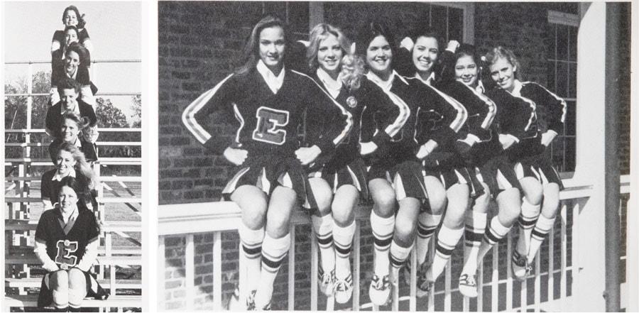 Episcopal cheerleaders