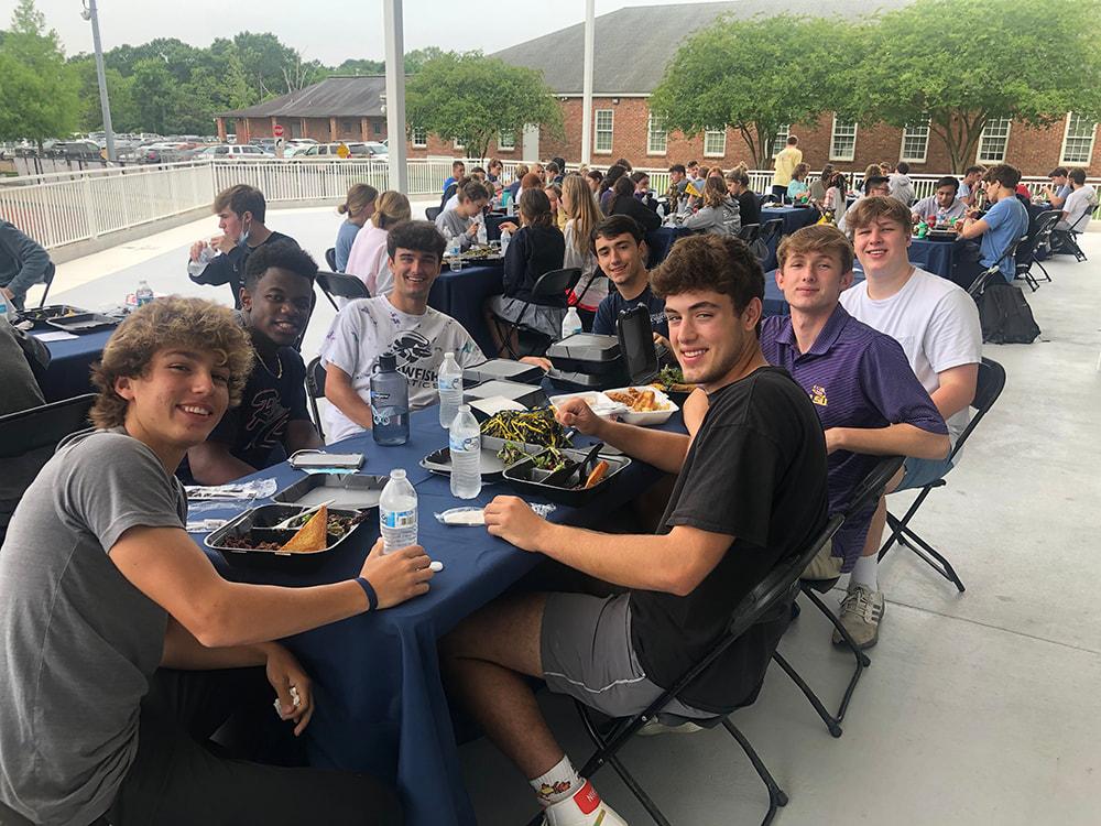 Class of 2021 lunch