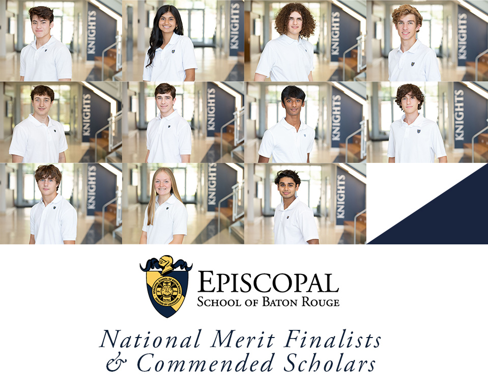 Congratulations to the 2023 Episcopal National Merit Finalists/Commended Scholars!
