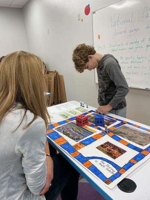 Fourth grade board games
