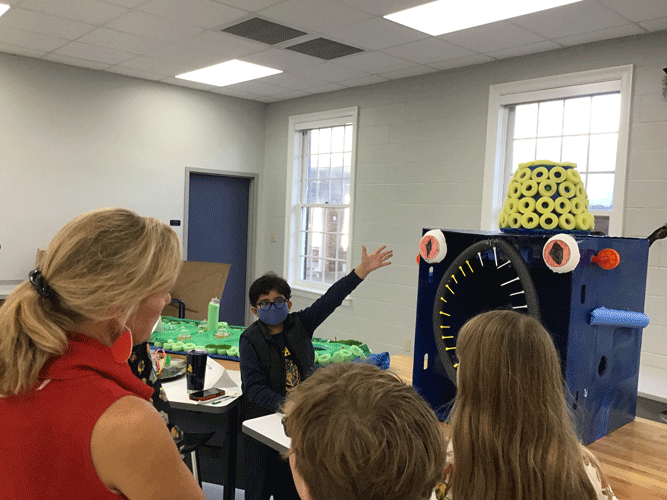 Fifth grade floating cities