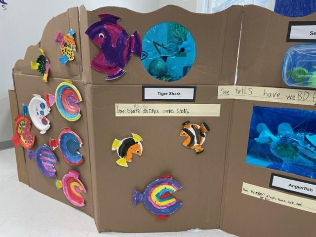 Kindergarten aquarium