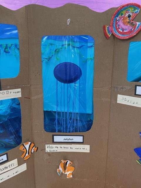 Kindergarten aquarium