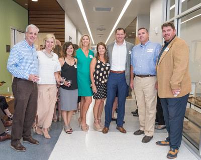Academic Commons ribbon cutting