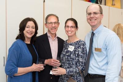 Academic Commons ribbon cutting