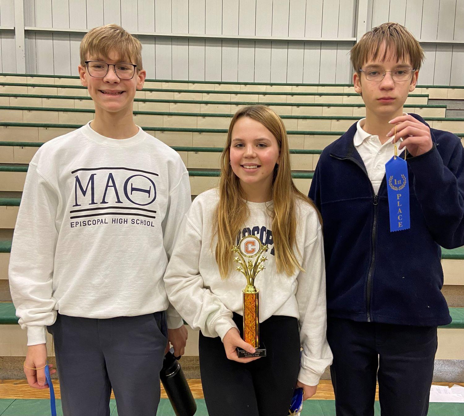 Mu Alpha Theta winners 