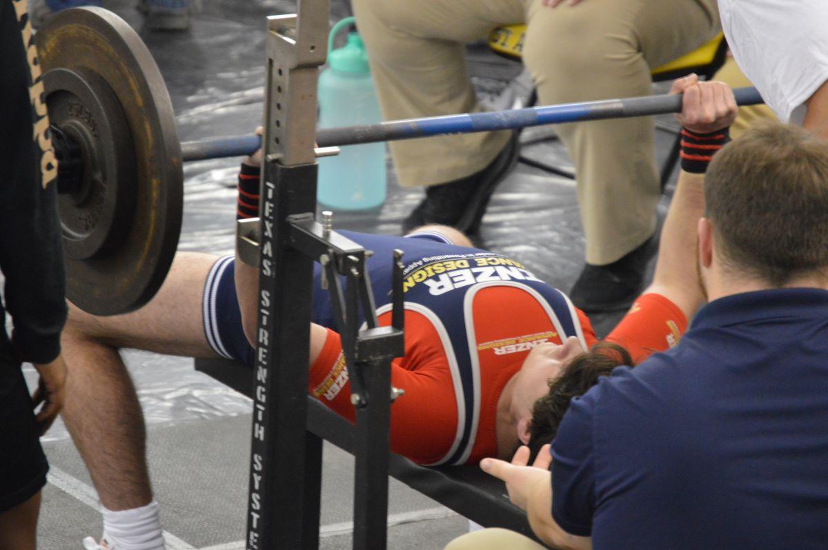 Episcopal powerlifter