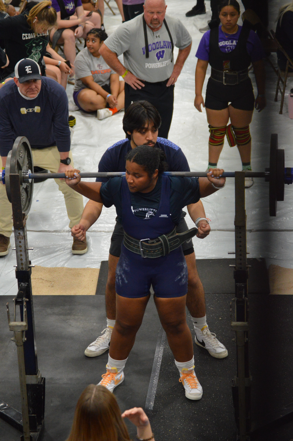 Episcopal powerlifter