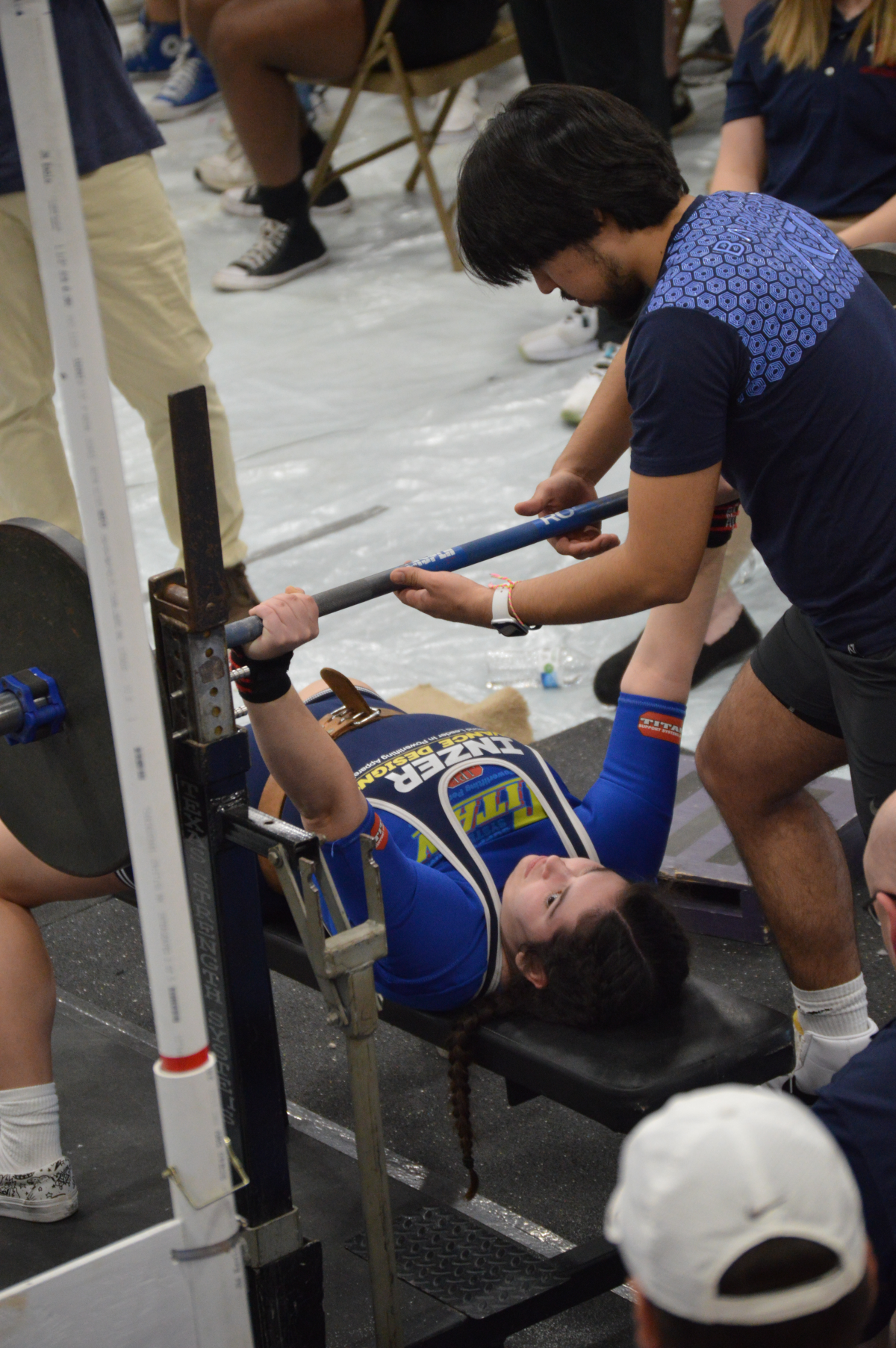 Episcopal powerlifter