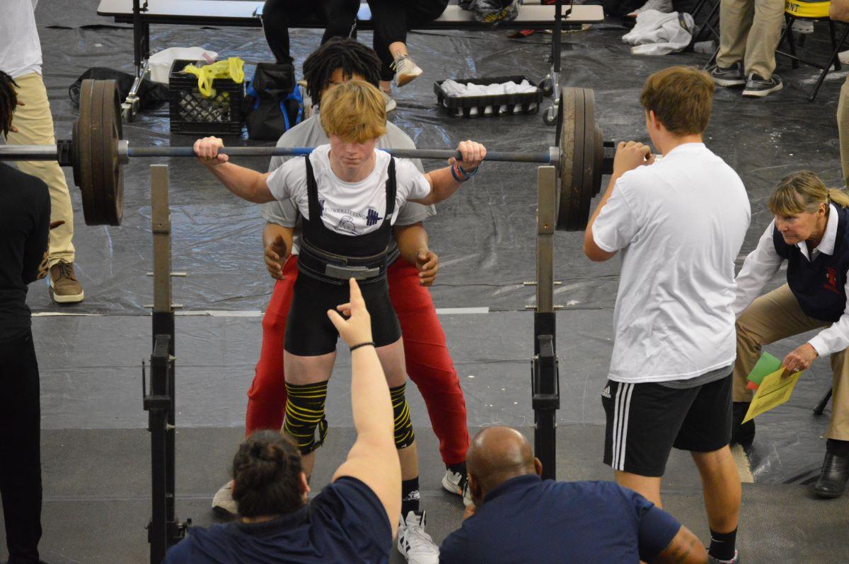 Episcopal powerlifter