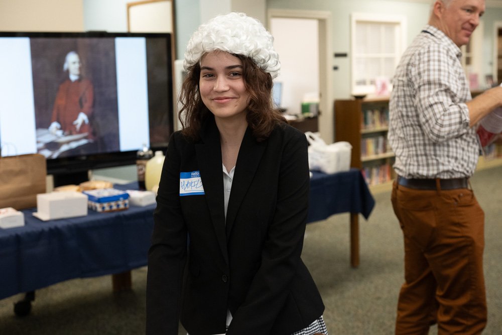 Students at Dead Patriots Party
