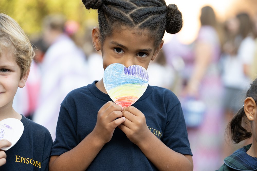 Students at Peace Day celebration