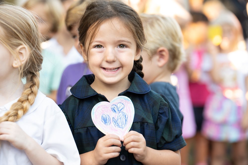 Students at Peace Day celebration