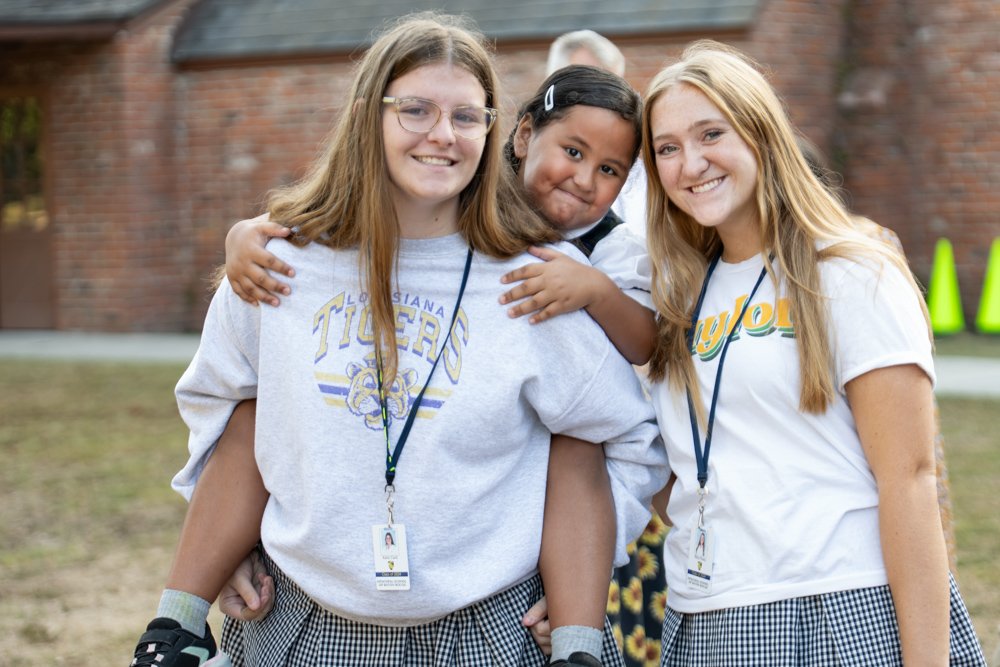 Students at Peace Day celebration