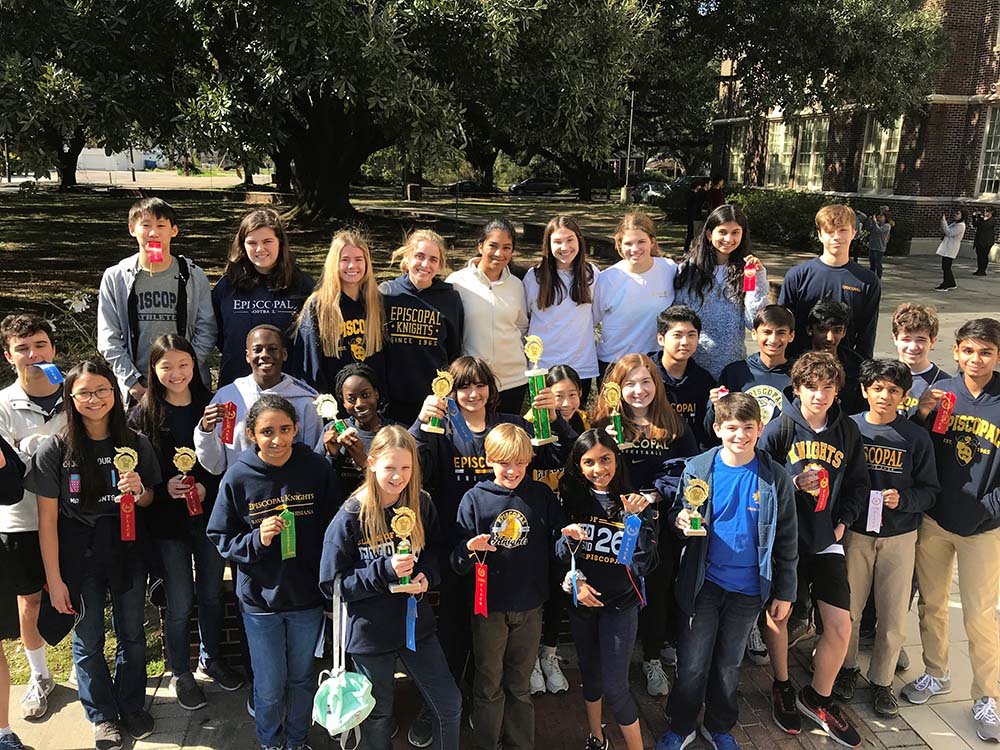 Episcopal Team Places Second at Baton Rouge High Mu Alpha Theta Tournament