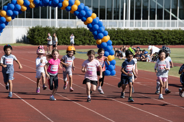 First Graders Run/Bike in Exciting Duathlon