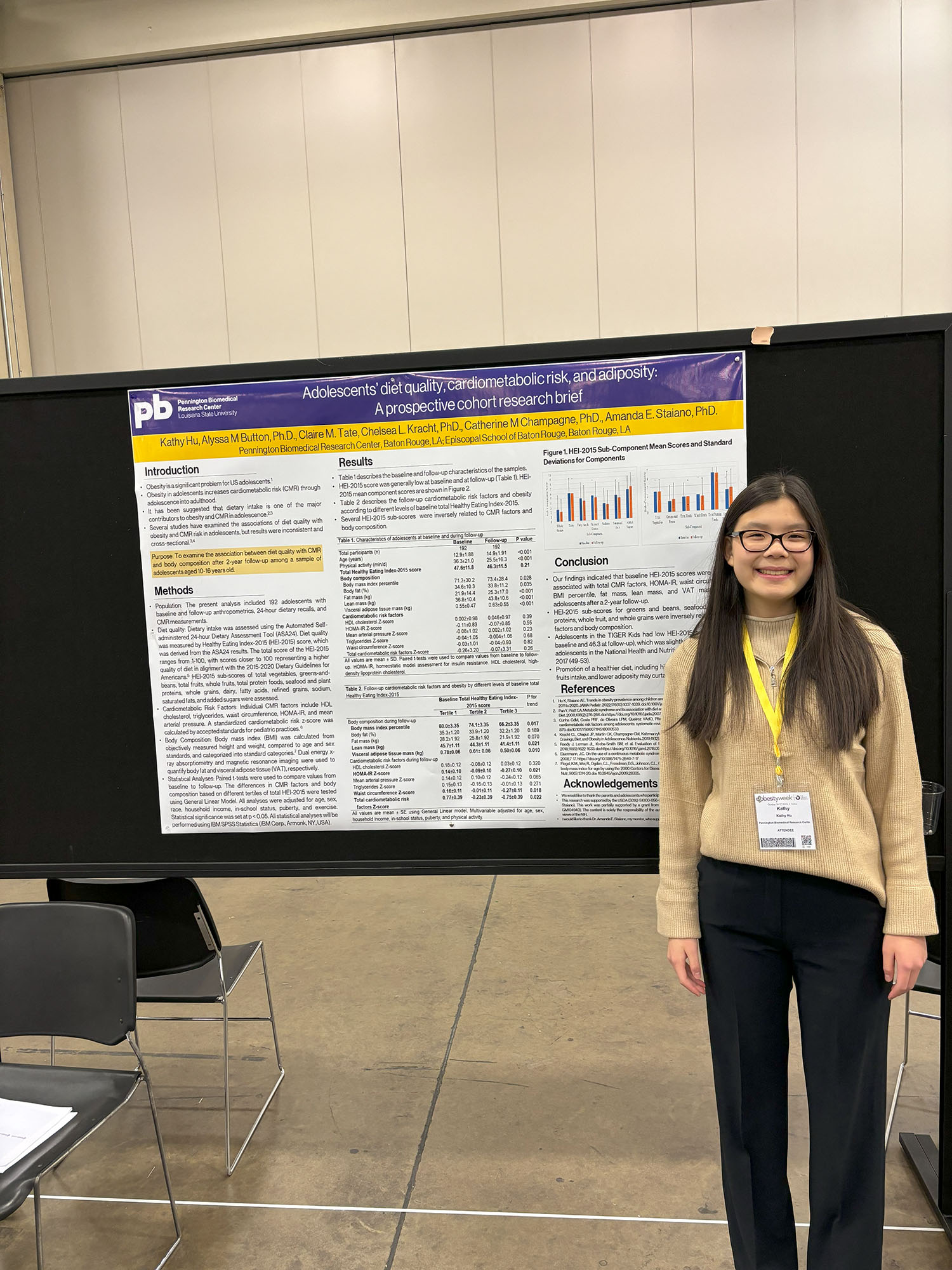 Episcopal Senior Presents Research at National Conference