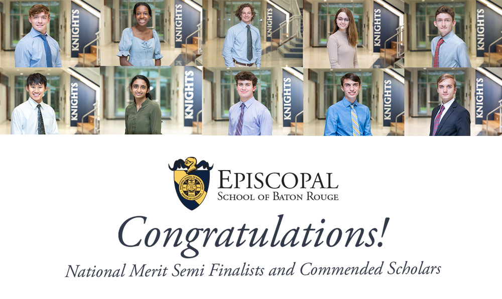 Introducing the Episcopal National Merit Semifinalists and Commended Scholars