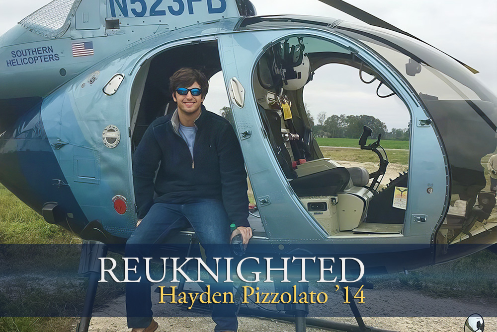 REUKNIGHTED: Hayden Pizzolato '14