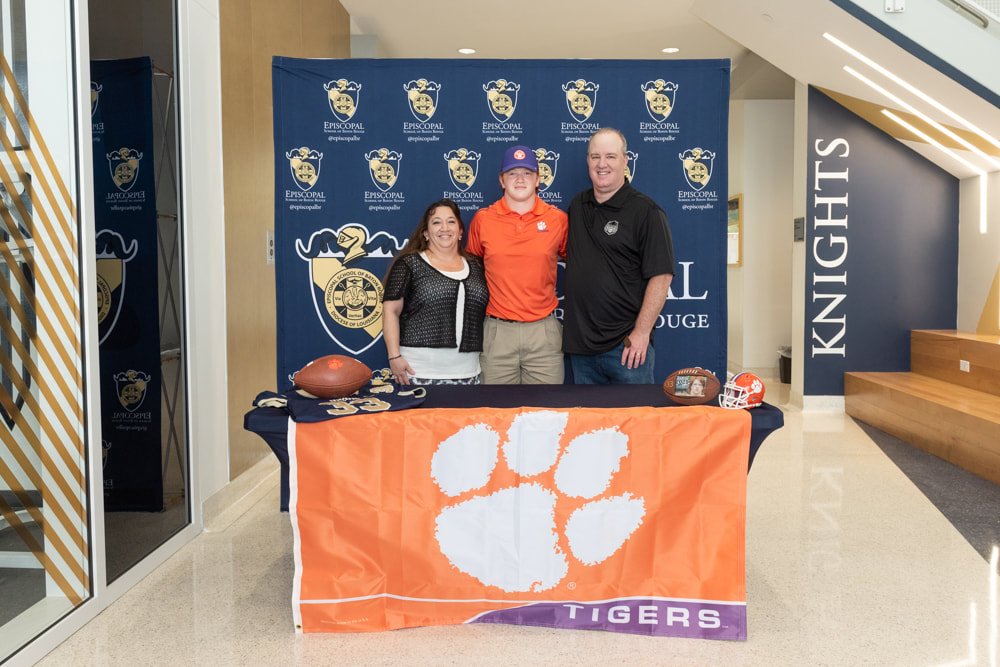 Episcopal's Tristen Rigby's Clemson Dream Comes True