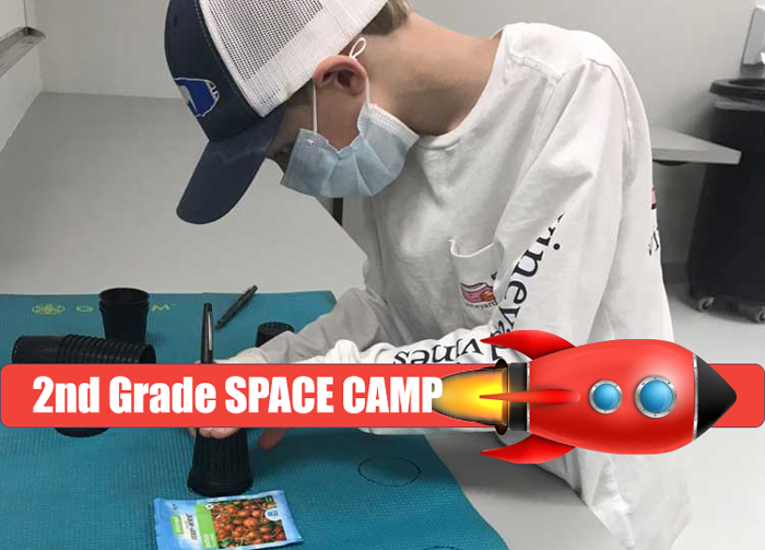 Second Graders are Seeing Stars at "Space Camp Headquarters" in the QUEST Center