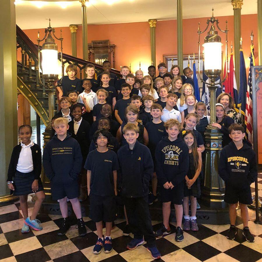 Louisiana capitol visit