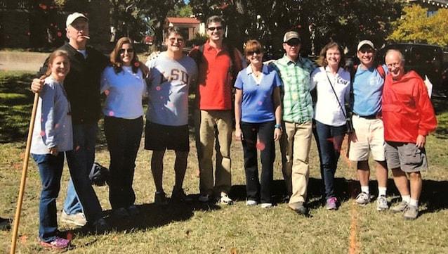 Lucy Smith volunteers