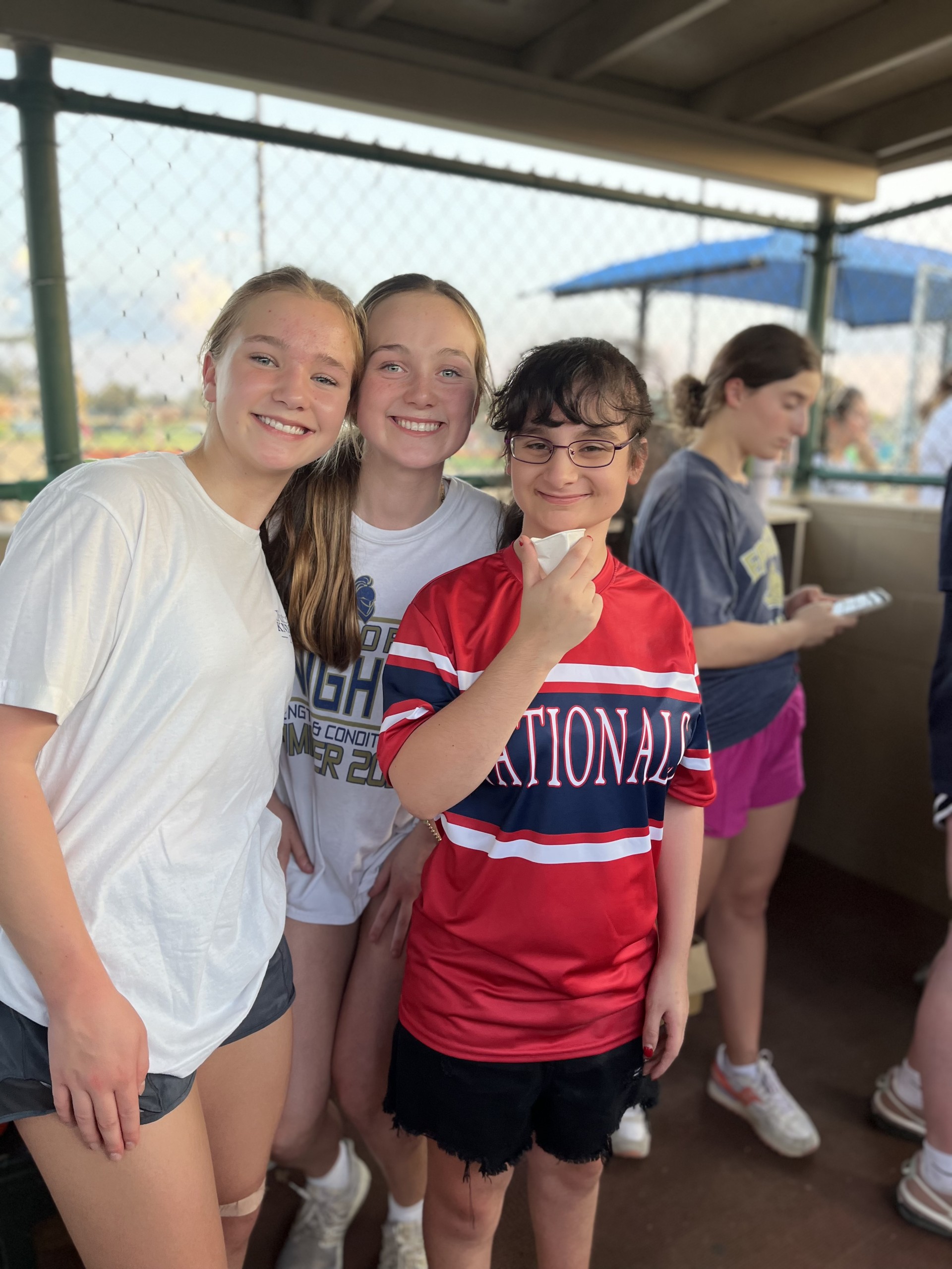 Volleyball team at Miracle League