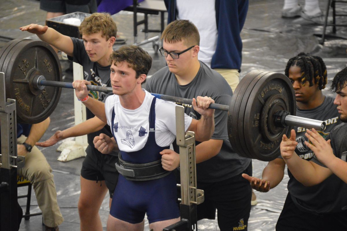 Episcopal powerlifter