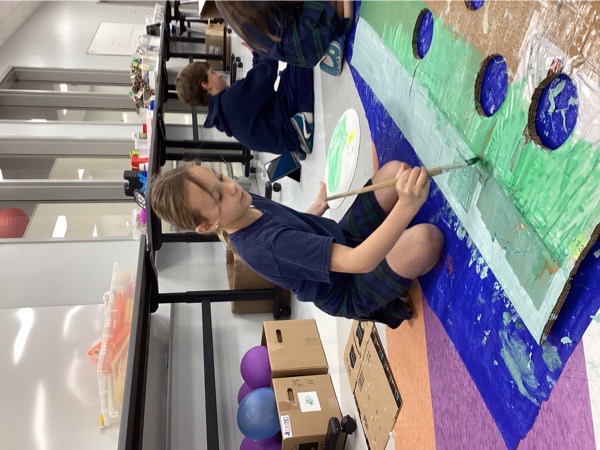 4th grade cardboard arcade