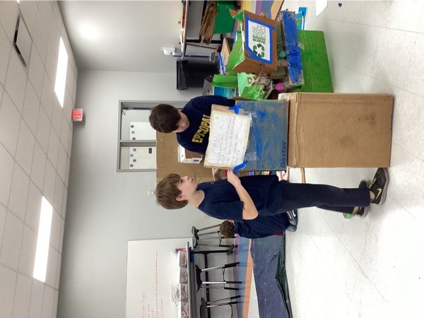 4th grade cardboard arcade
