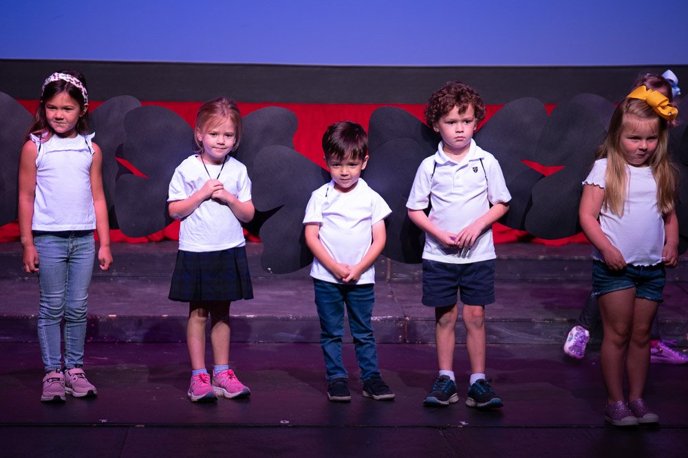 PreK-4 butterfly parade