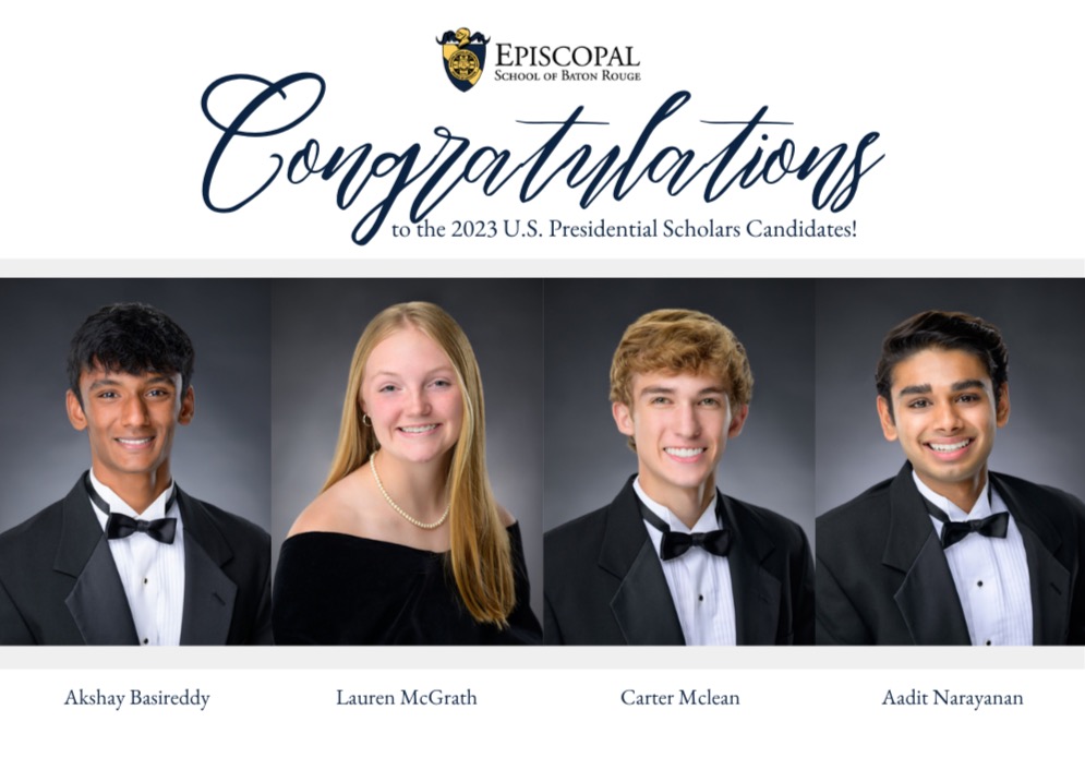 Congratulations to the 2023 U.S. Presidential Scholars Candidates