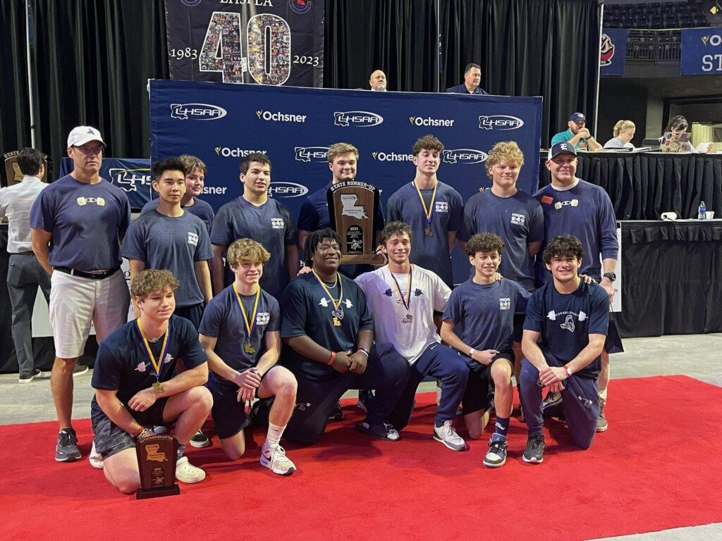 Boys powerlifting team