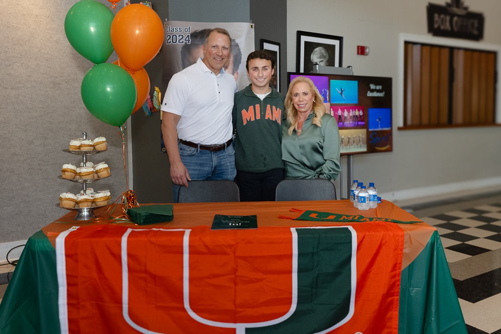 John Luke at signing day