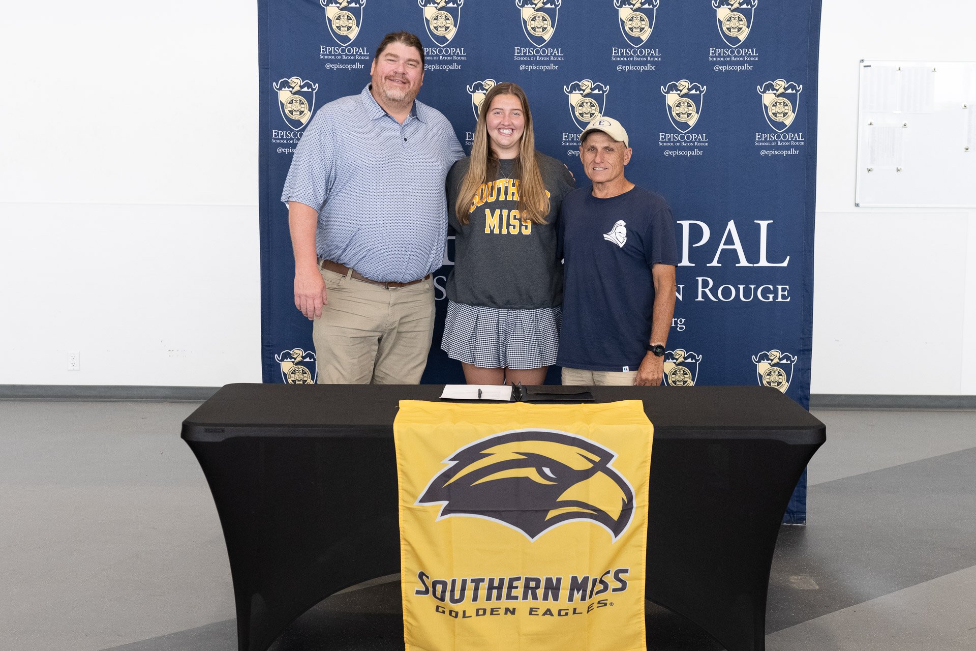Botos at signing day with coaches