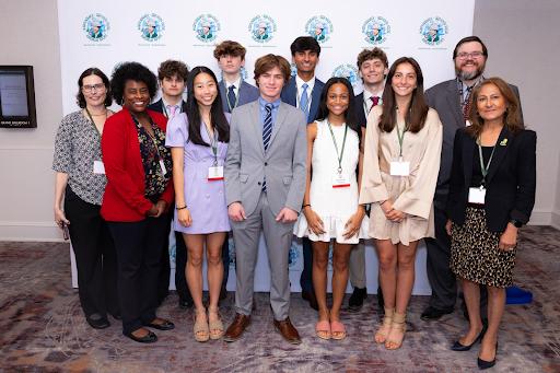 Business students at Burkenroad Conference