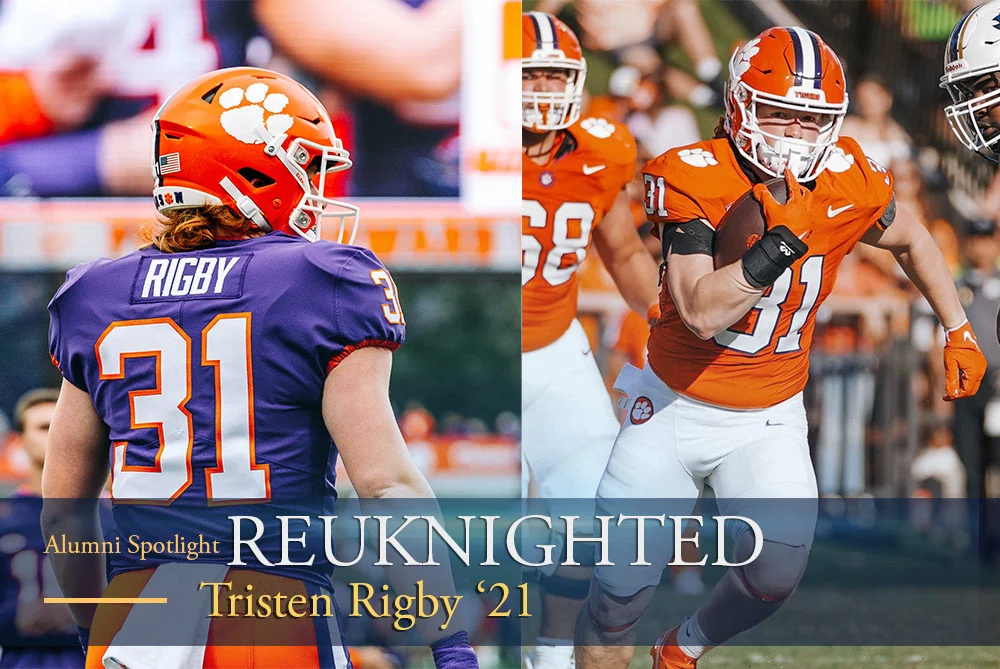REUKNIGHTED: Tristen Rigby ’21 Shares What It’s Like to Continue the Athletic Journey Beyond High School
