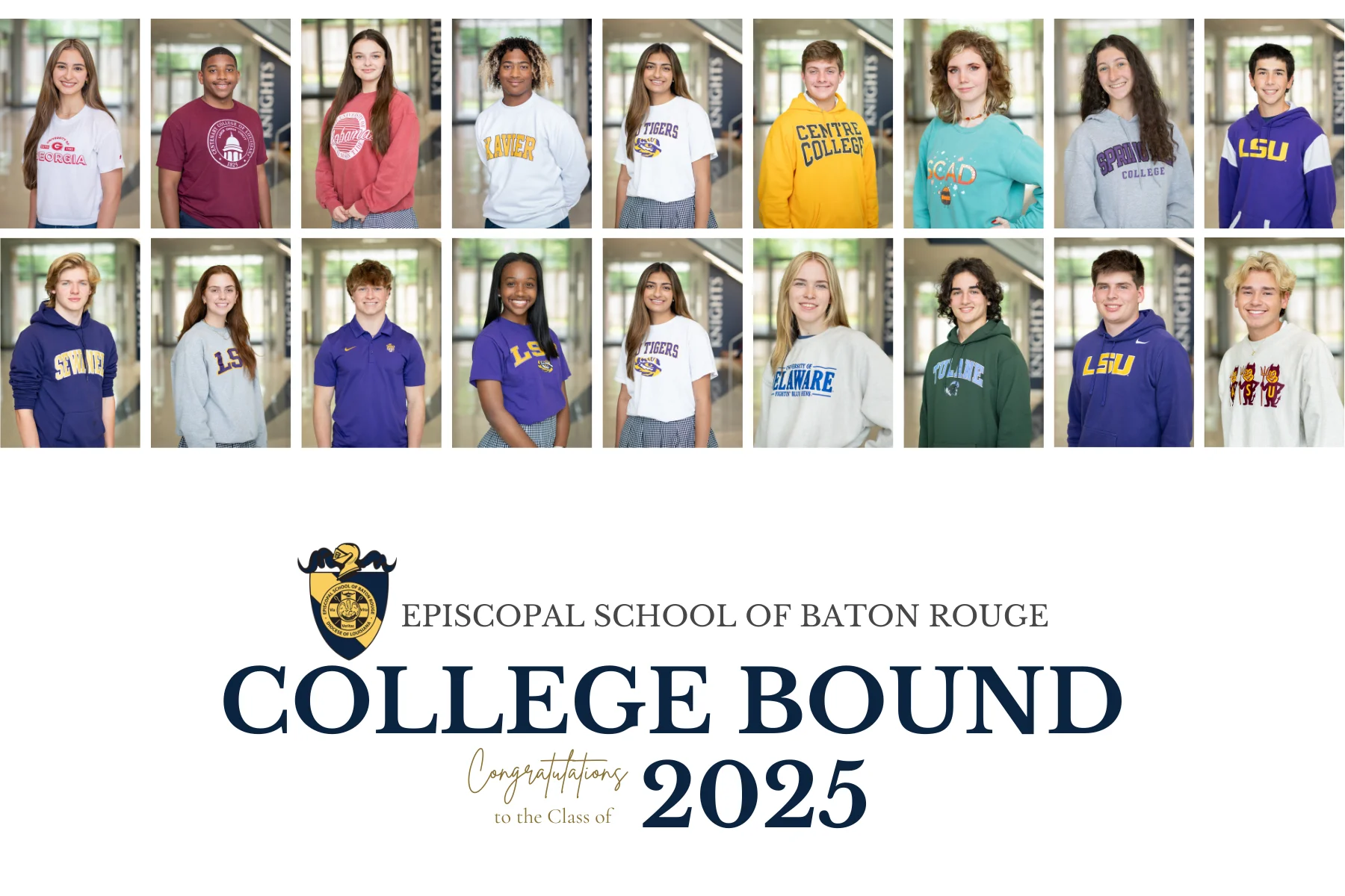 College Announcements 4.25.25 