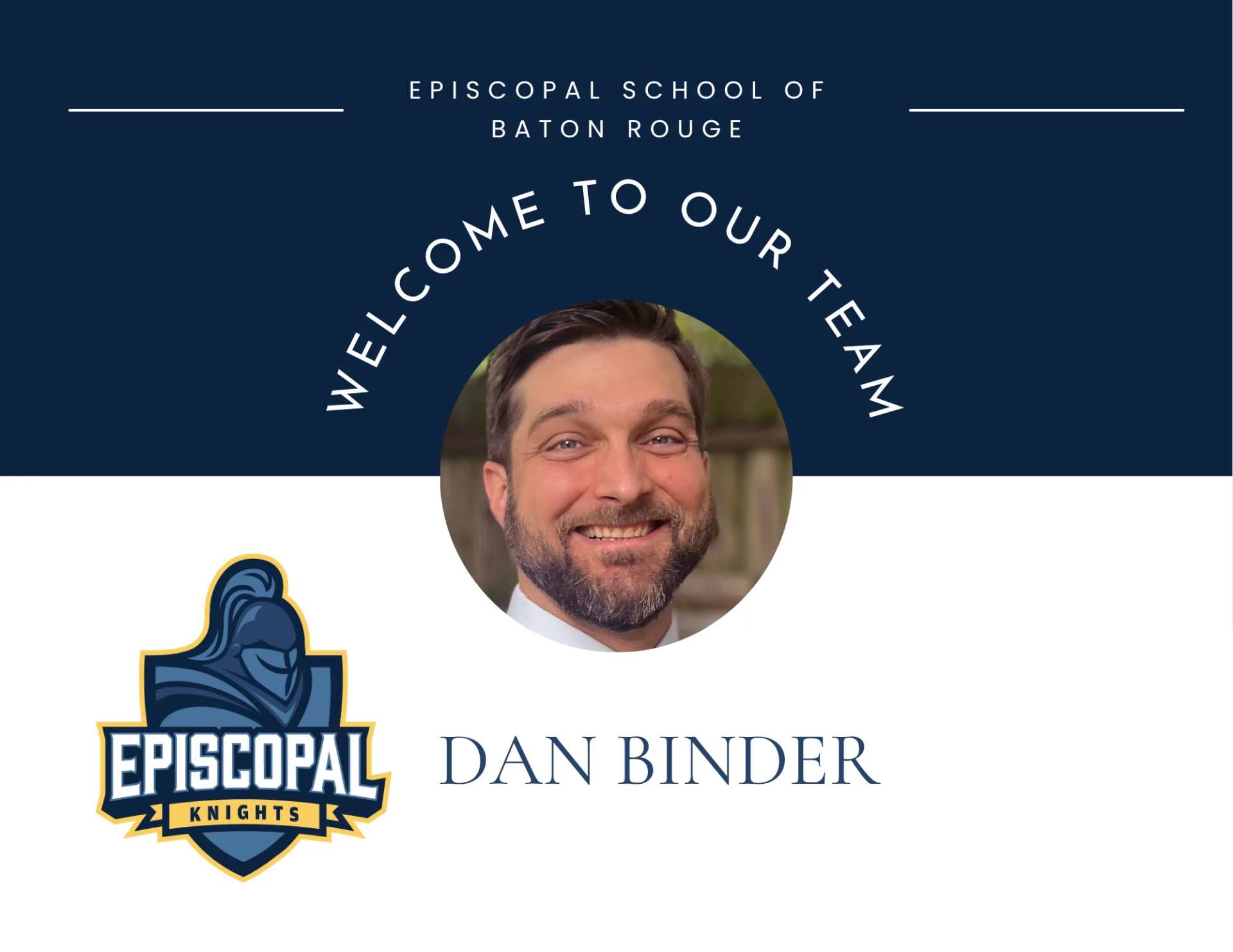 Dan Binder announcement