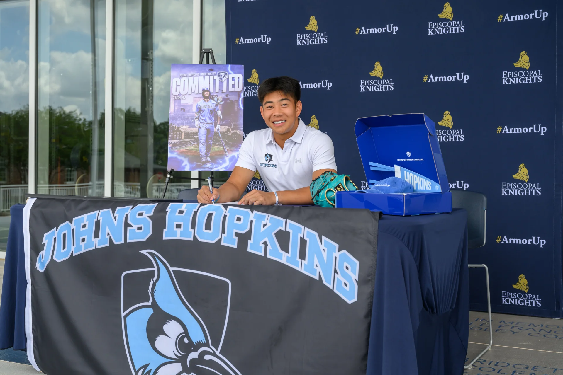 Zach Hu to Continue Baseball Career at Johns Hopkins University