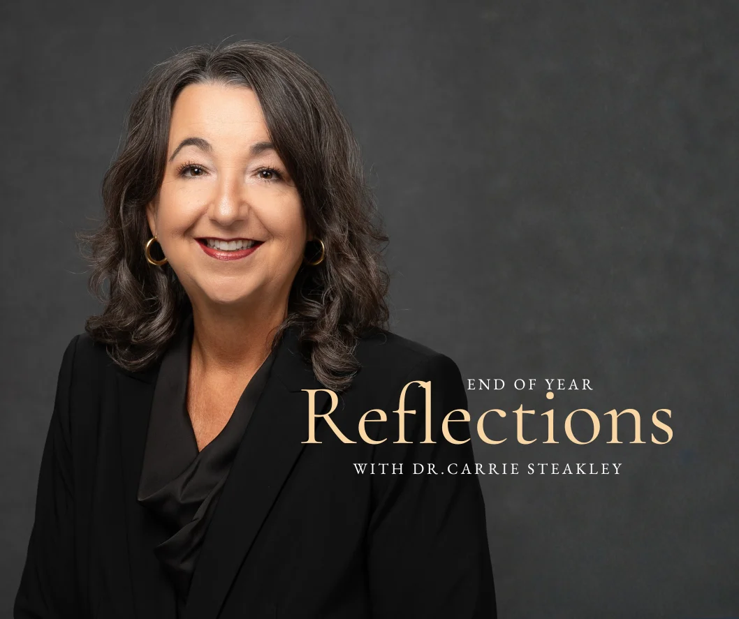 Dr. Steakley end of year message