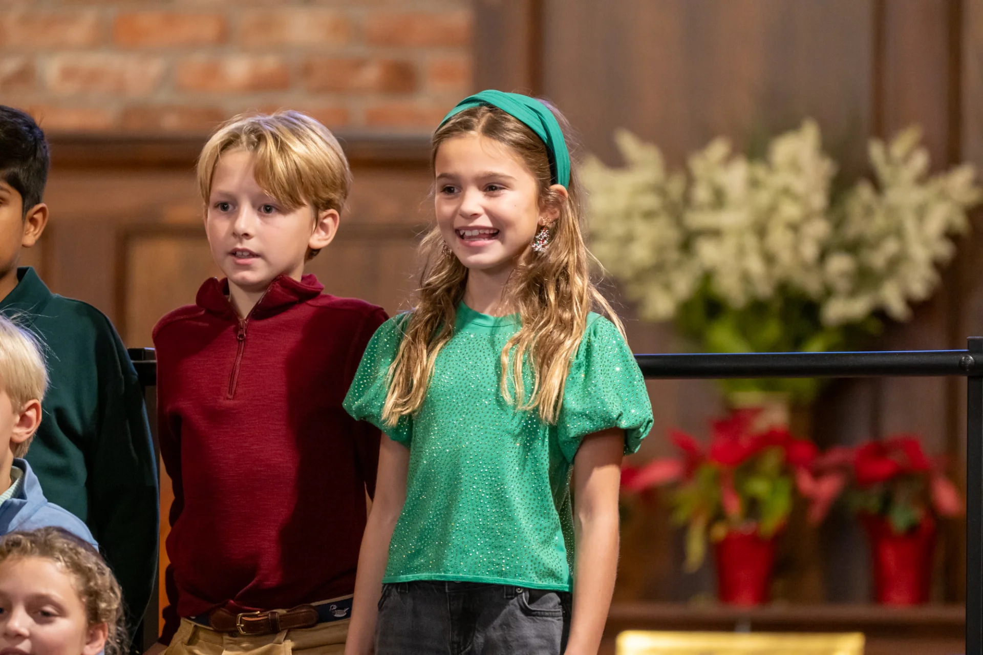 From Service to Song: Lower School Students Celebrate Christmas in Two Languages