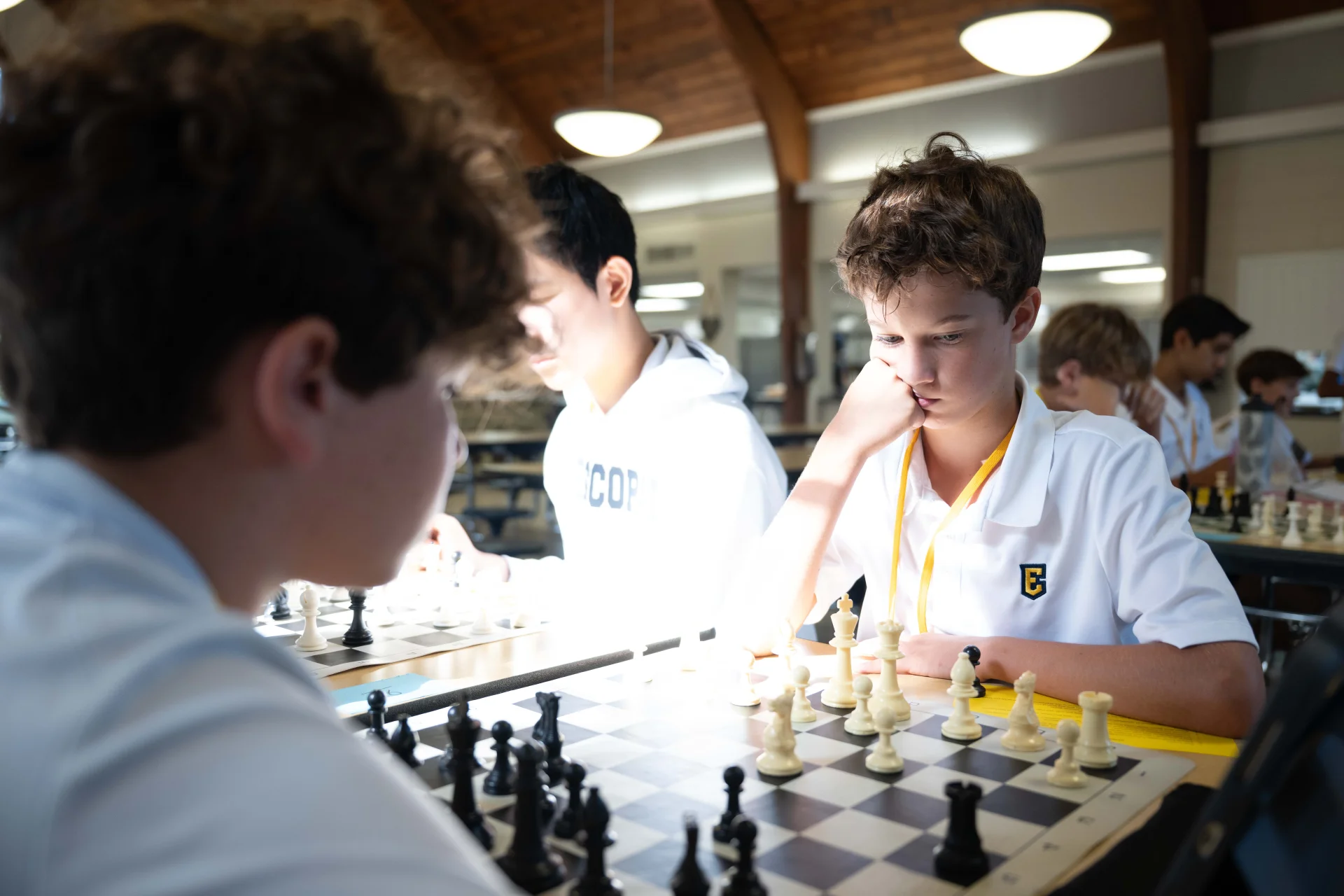 Building Community through Chess