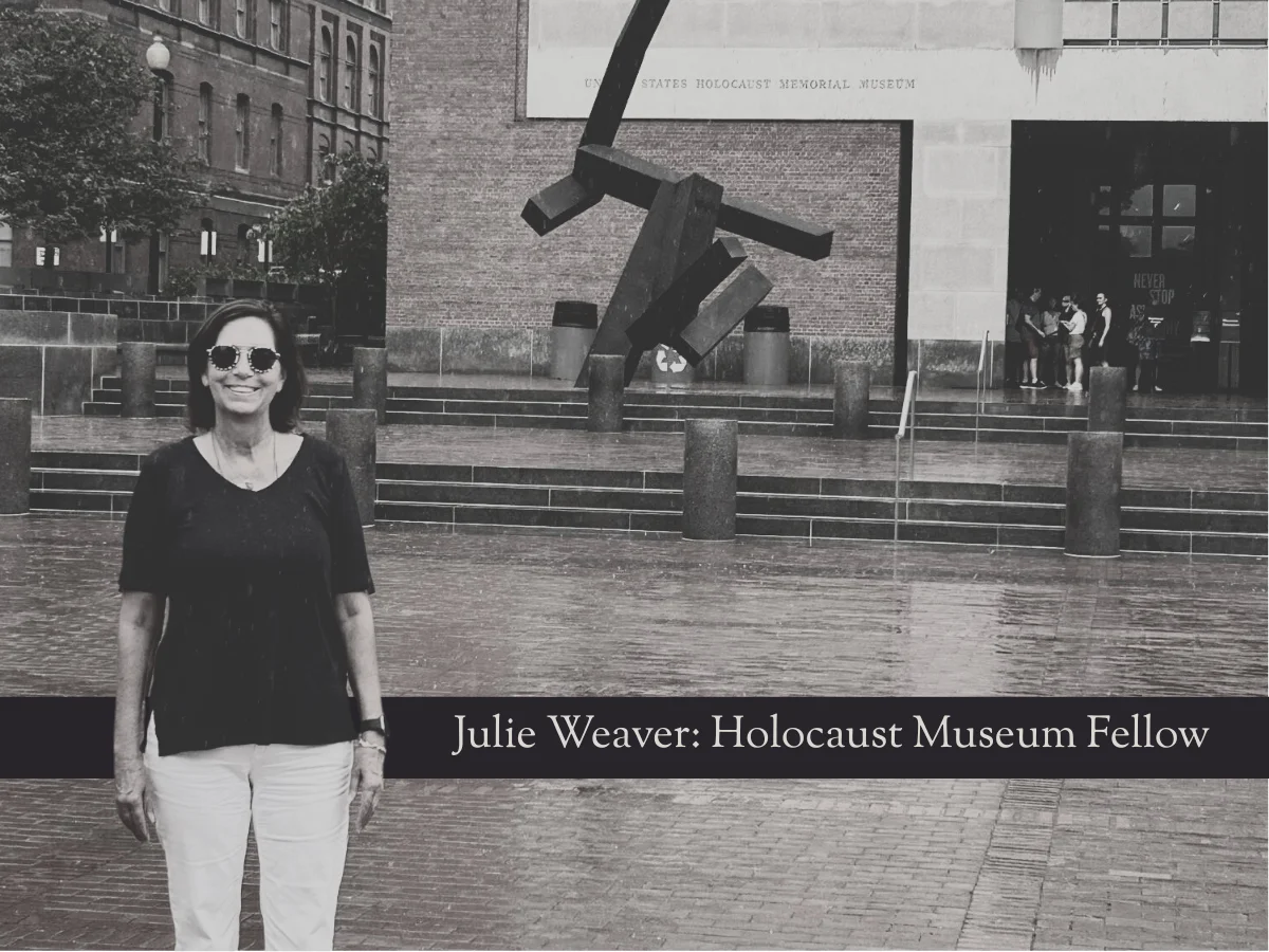 Social Studies Teacher Julie Weaver Selected for Holocaust Memorial Museum Fellowship