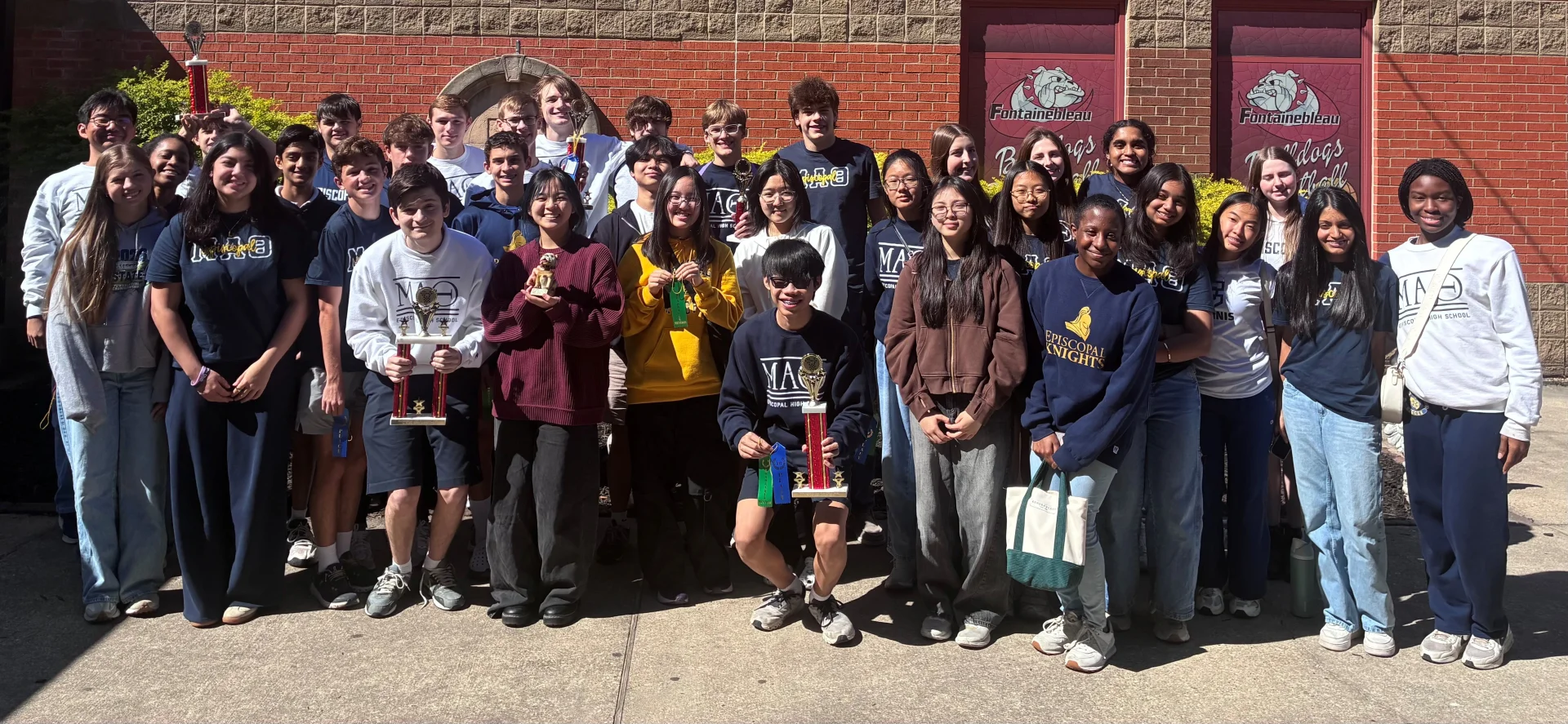 Mu Alpha Theta student competitors